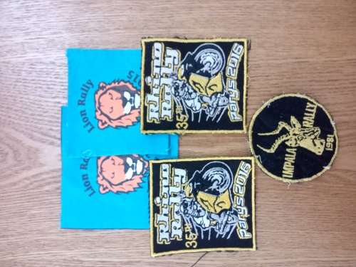 Lot biker patches