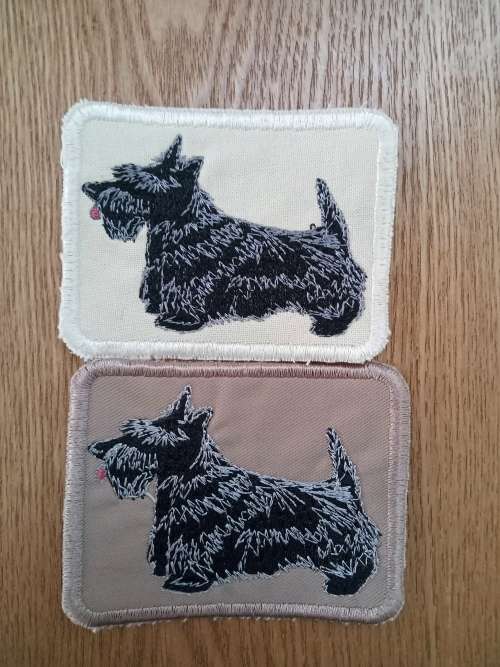 Lot Scottish Terrier patches