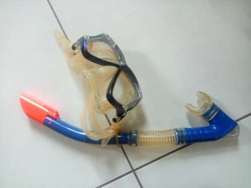 Speedo Scuba Goggles and Snorkel