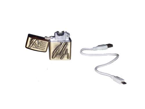 USB Rechargeable Lighter Flameless Lazer Ignited