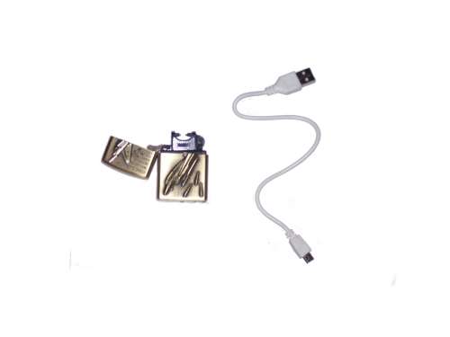 USB Rechargeable Lighter Flameless Lazer Ignited