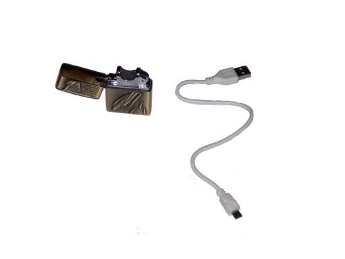 USB Rechargeable Lighter Flameless Lazer Ignited