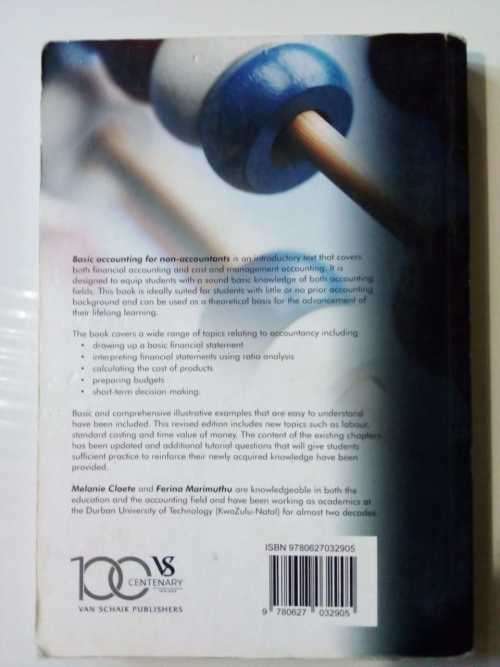 Basic Accounting for Non-Accountants by Melanie Cloete and Ferina Marimuthu