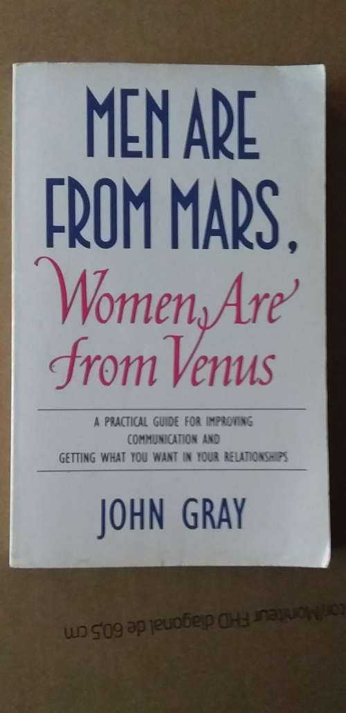 Men Are From Mars, woMen Are From Venus by John Gray