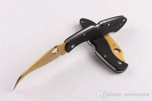 Spyderco Civilian Clone Gold