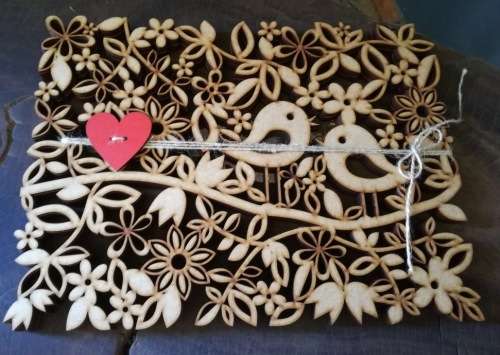 Wooden Placemats  Set Of 6