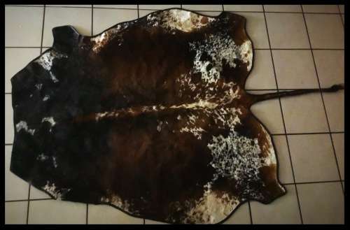 Tri Colour Nguni Hides