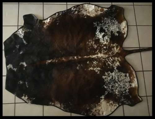 Tri Colour Nguni Hides