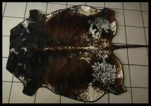 Tri Colour Nguni Hides