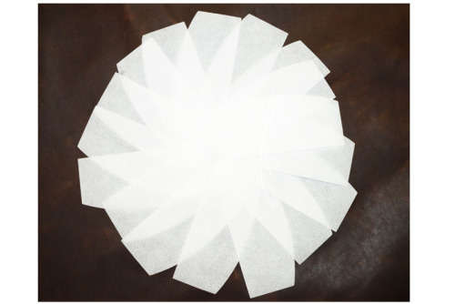 Leather Mask Heart Large