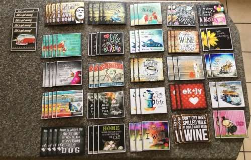 Funny Quote an slogan wooden boards x 86