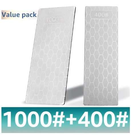 Diamond Knife Sharpening Stone 400# 1000#