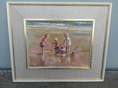 At the beach - Wessel Marais (1935 - 2009)