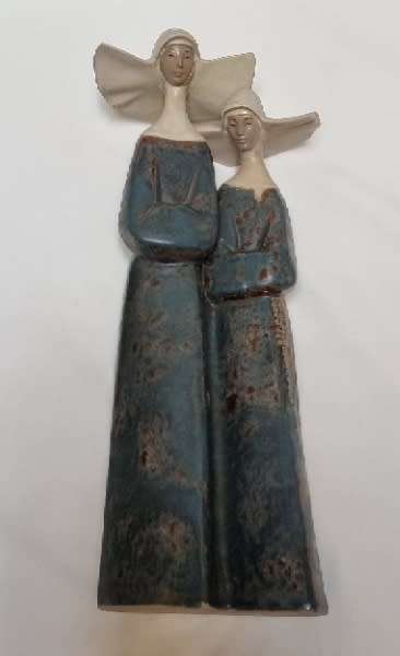Lladro Nuns (Gres) # 2075 (Retired)