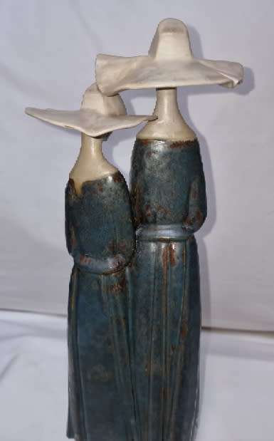 Lladro Nuns (Gres) # 2075 (Retired)