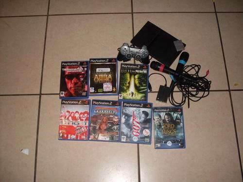 PS2+7games+sing-star