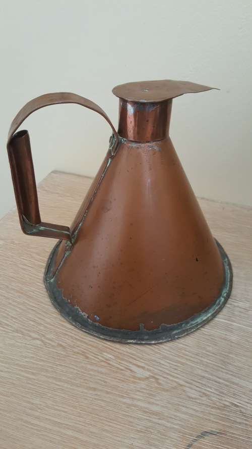 Vintage Piet My Fluit Brass Kettle (Unique Kettle head top)