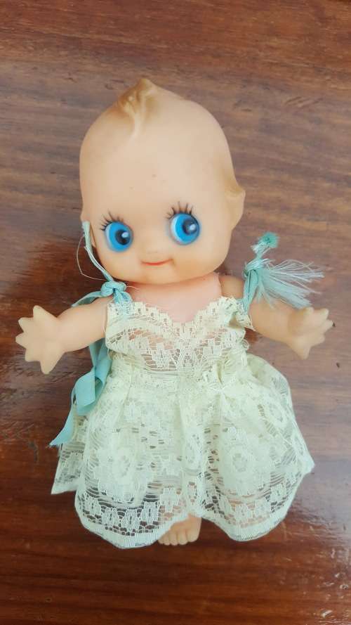 VINTAGE KEWPIE DOLL WITH ORIGINAL CLOTHES