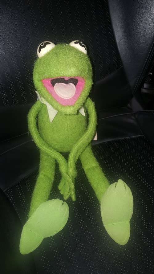 VINTAGE 1976 FISHER PRICE #850 JIM HENSON KERMIT THE FROG MUPPETS DOLL