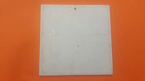 VINTAGE DUTCH NETHERLANDS RELIGIOUS POEM ON MOSA HOLLAND PORCELAIN TILE