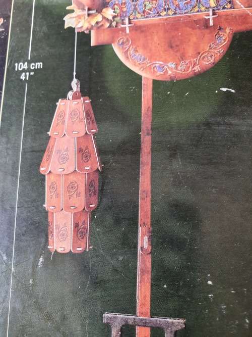 New Wrebbit Built Art Collection Medieval Clock 3D Unassembled Model