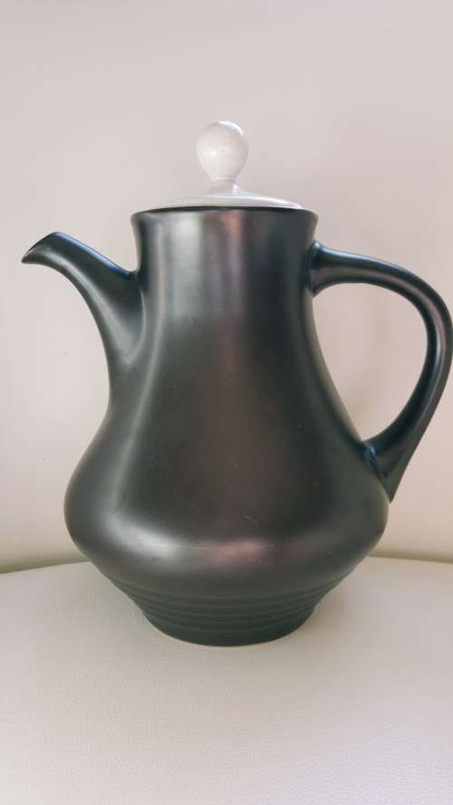 LARGE NORITAKE FOLKSTONE GENUINE STONEWARE JAPAN PORCELAIN TEAPOT