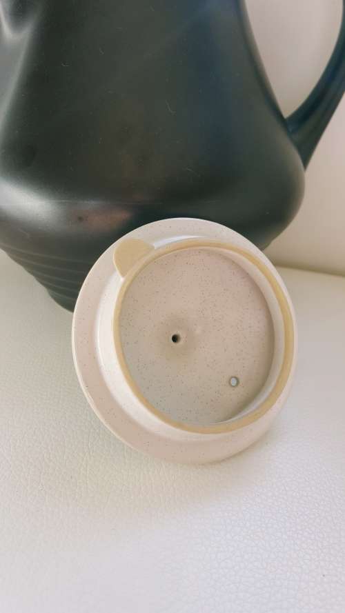 LARGE NORITAKE FOLKSTONE GENUINE STONEWARE JAPAN PORCELAIN TEAPOT