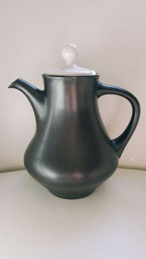 LARGE NORITAKE FOLKSTONE GENUINE STONEWARE JAPAN PORCELAIN TEAPOT