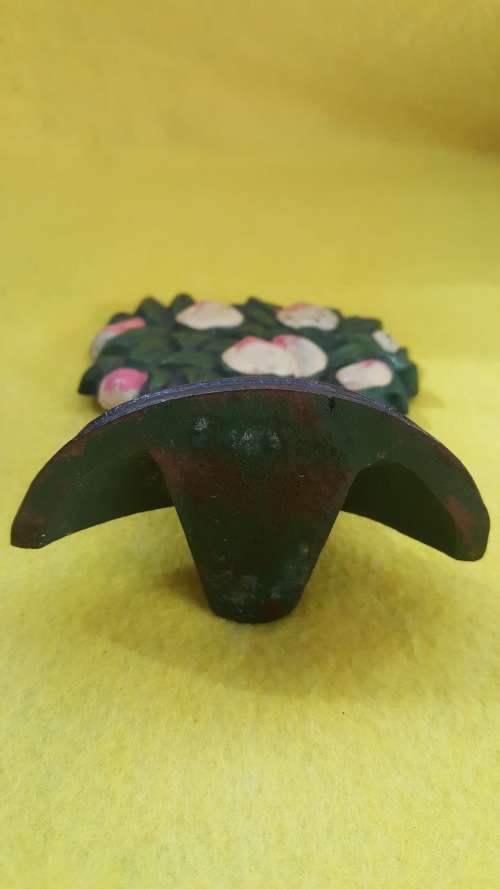 VINTAGE CAST IRON FRUIT TREE DOOR STOP