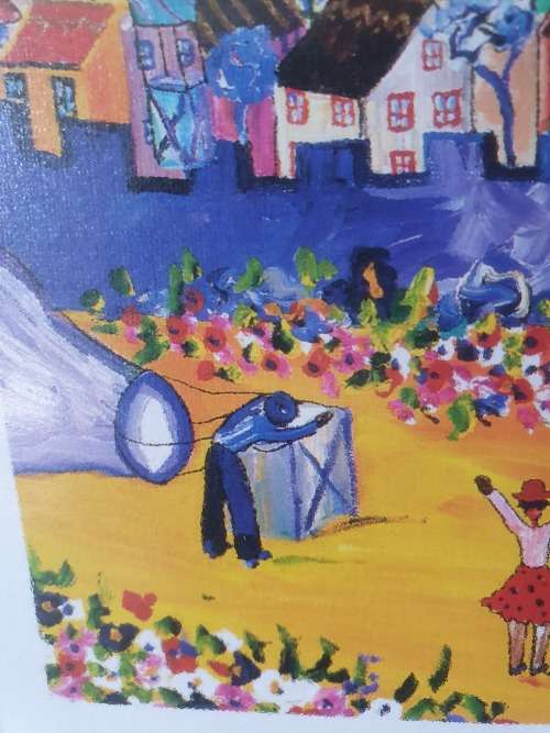 SA ARTIST PORTCHIE ORIGINAL FRAMED PRINT