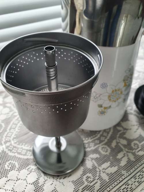 Vintage Corning Ware Floral Bouquet Coffee/Tea pot Percolator