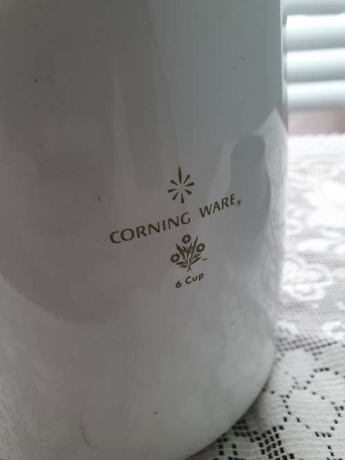 Vintage Corning Ware Floral Bouquet Coffee/Tea pot Percolator