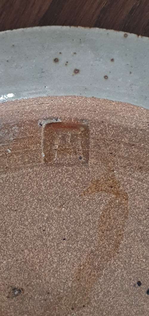 South african Artist Tim Morris Dragonfly Large pottery charger