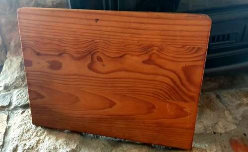 Vintage farm kitchen wooden pastry board