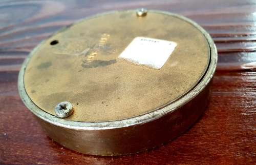 Roberta Wood Italy Round Frame with picture of romantic dancing couple