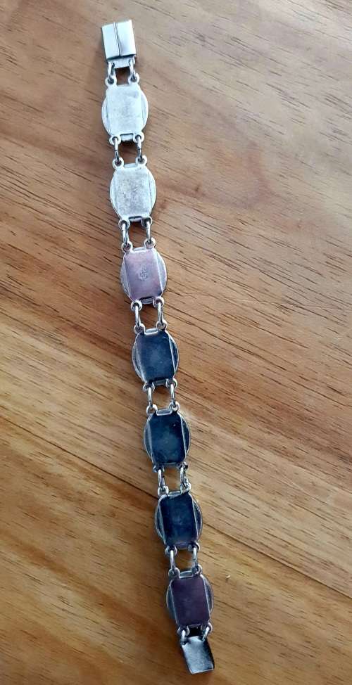 Vintage Mosaic Floral Bracelet