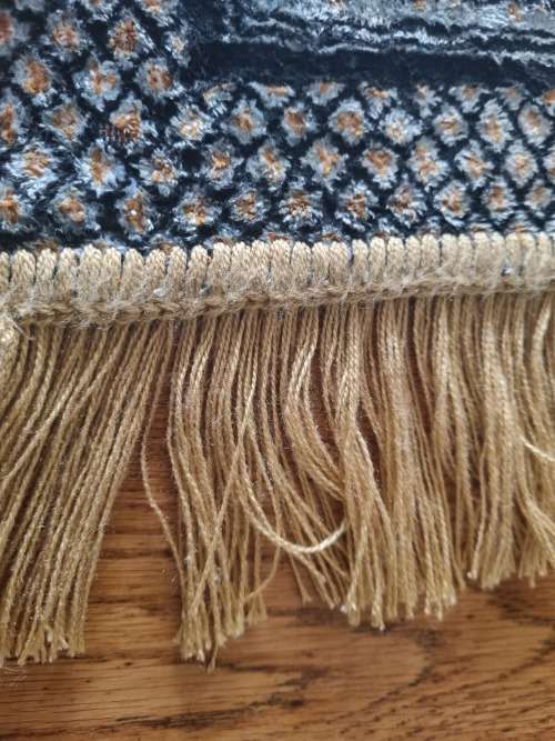 Vintage Velvet Table Mat with Tassels
