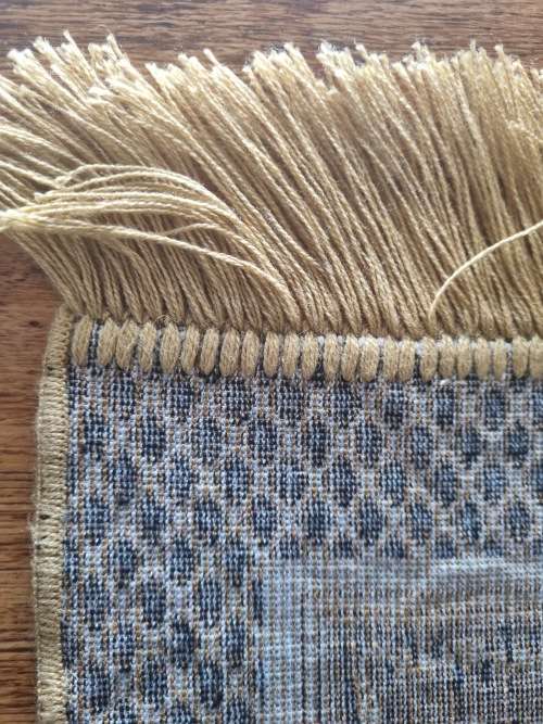 Vintage Velvet Table Mat with Tassels