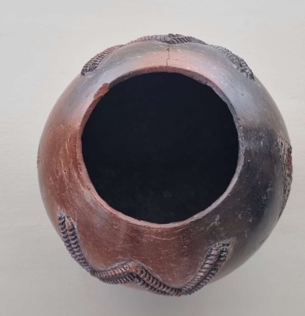 Old Clay African Tribal Handmade Bowl/ Beer Cup