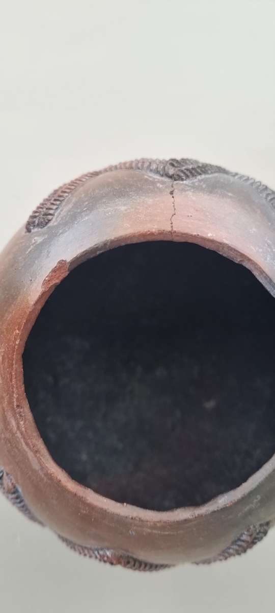 Old Clay African Tribal Handmade Bowl/ Beer Cup