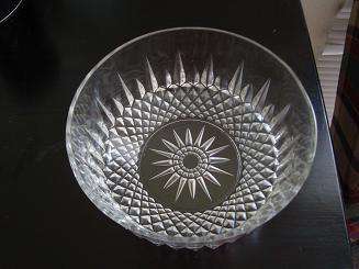 GLASS BOWL MADE BY ARCOROC - FRANCE
