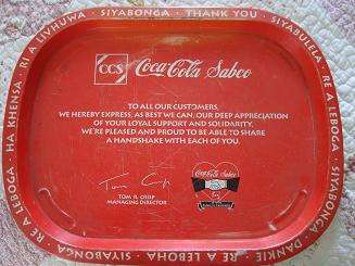 COCA COLA TRAY