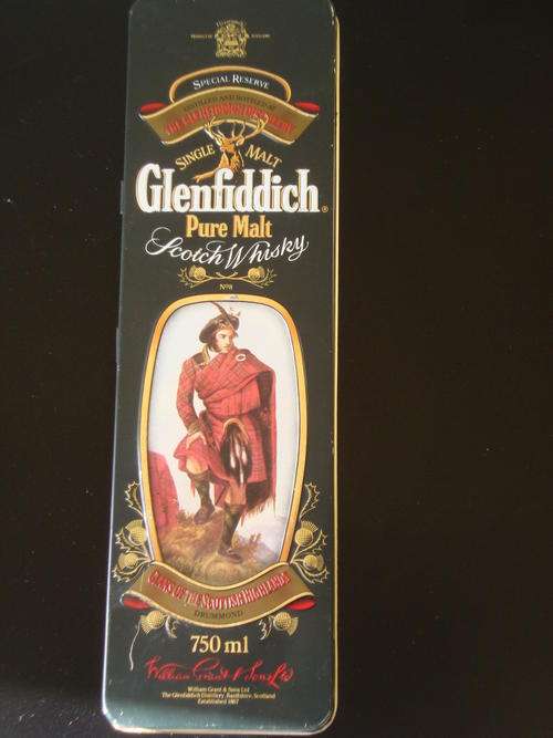 Glenfiddich Scotch Whisky Tin