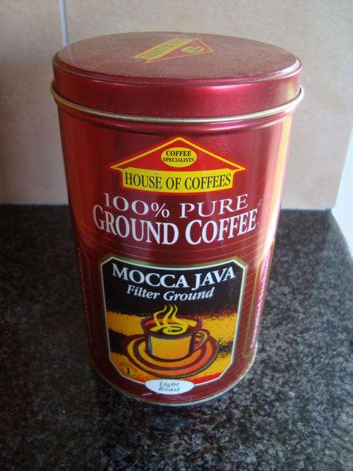 HOUSE OF COFFEES TIN