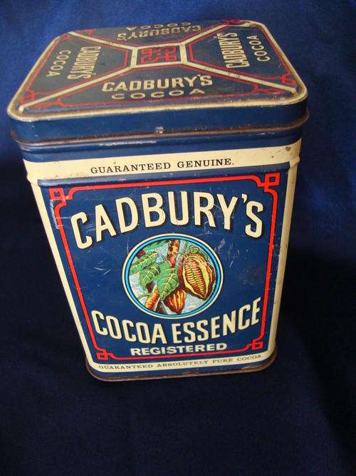 CADBURY'S COCOA ESSENCE TIN...STUNNER!!!