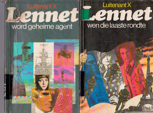 LUITENANT X  / STEL VAN 2 BOEKE