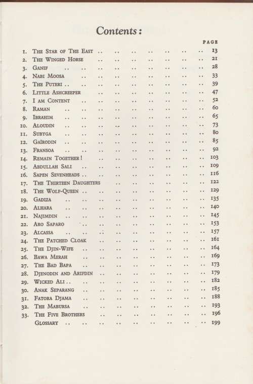 TALES FROM THE MALAY QUARTER I. D. du Plessis