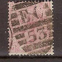 GB QV 21/2p PL16 used CV40P