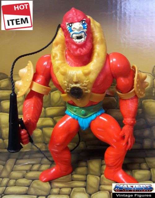 Complete Beast Man (Yellow Armor Variant) from He-Man and The Masters of the Universe (MOTU)