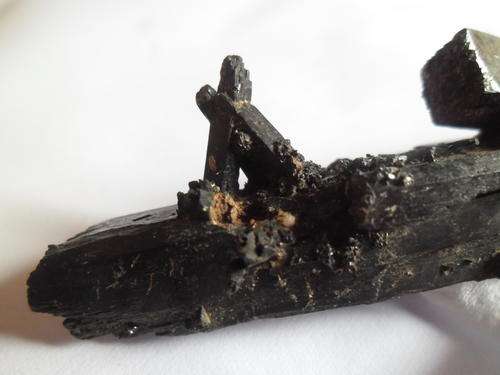 Rare Large Aegerine Crystal with X-formation!